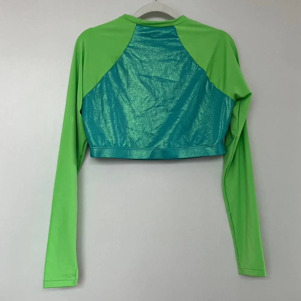 Speedo Cropped Rash Guard - Picture 4 of 5